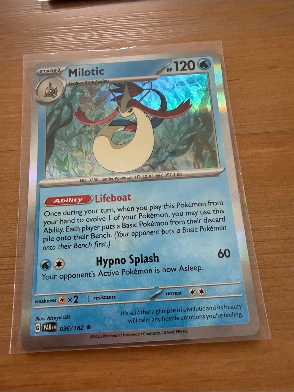 Feebas & Milotic Evolution Lot | 4 Pokémon Cards | Reverse Holo ✨5/$25✨